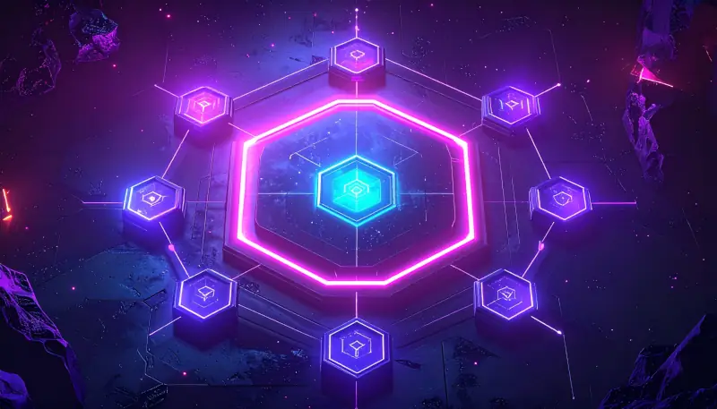 Pillar-Cluster-Modell mit zentraler Hauptseite und verbundenen Themenartikeln