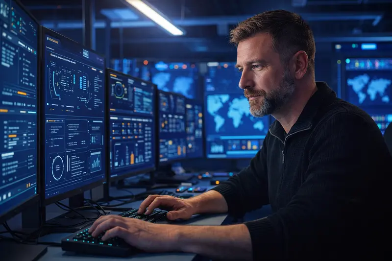 SSL-Zertifikat konfigurieren - Hosting-Panel mit Let's Encrypt Einstellungen und Domain-Auswahl